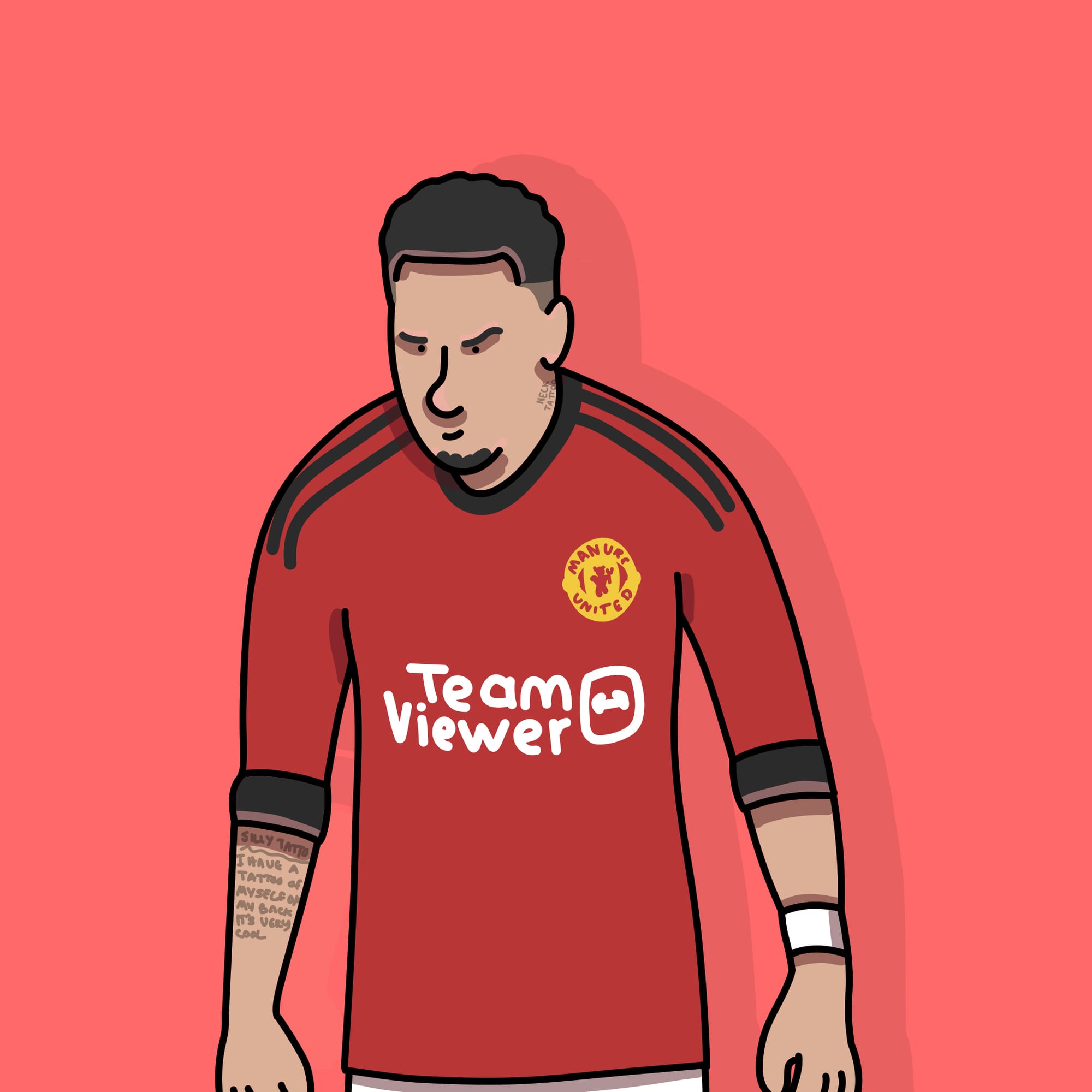 Arsenal - Manchester United: Poorly Drawn