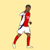 Arsenal Bolton Poorly Drawn